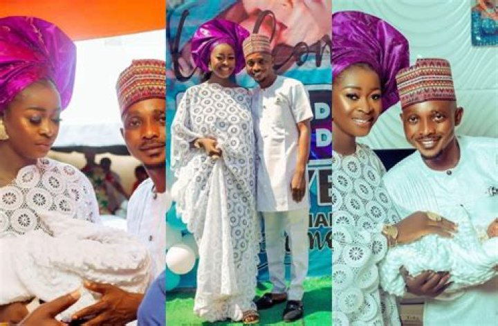 
Actor Sharafadeen Olabode reveals baby’s name, shares photos from his son’s naming ceremony 