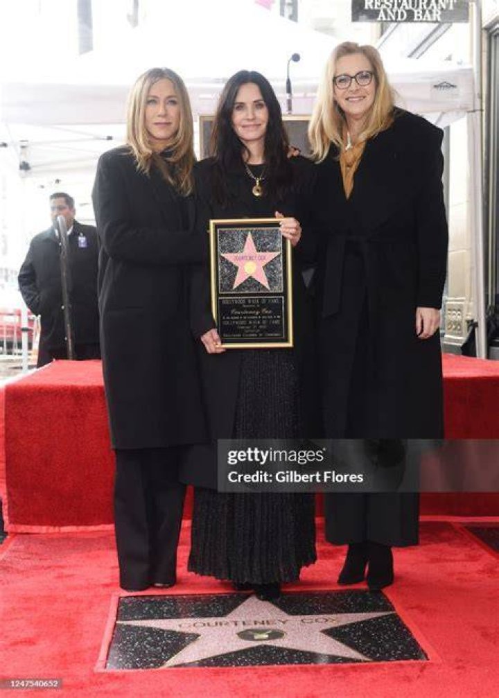 
Courteney Cox Receives An Honorary Star On The Hollywood Walk Of Fame 