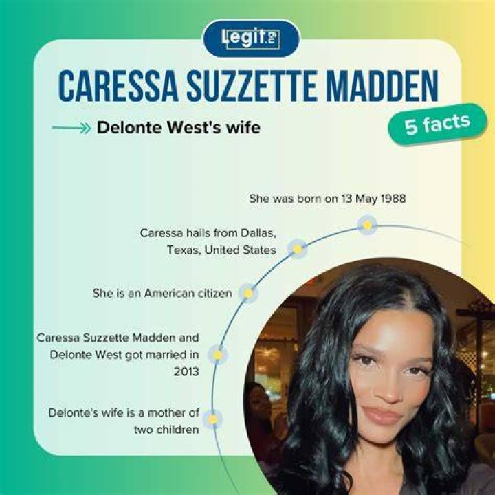 
Delonte West is Married to Caressa Suzette West since 2013 