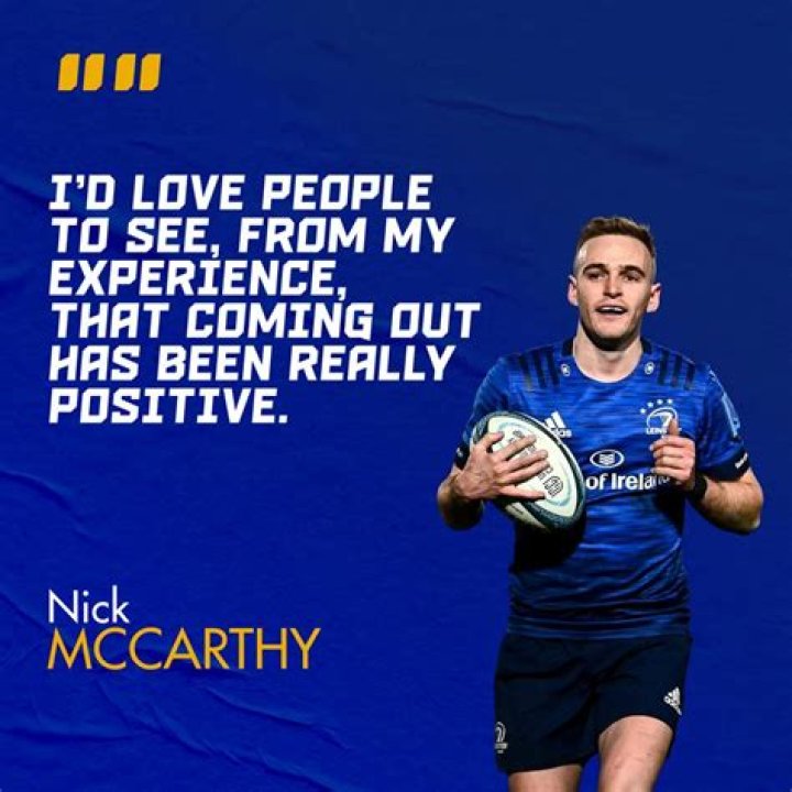 
Does Nick Mccarthy Rugby Have A Gay Partner? Athlete Thanks Everyone As He Comes Out As Gay 