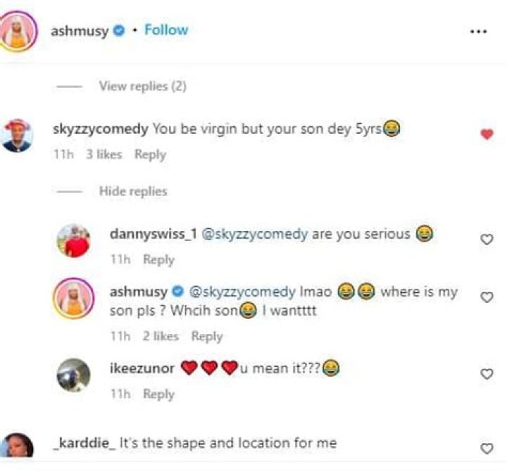 
“I Promised To Remain A Virgin Till Marriage” Drama As Ashmusy Reveals Why She Kept Her Virginity Intact 