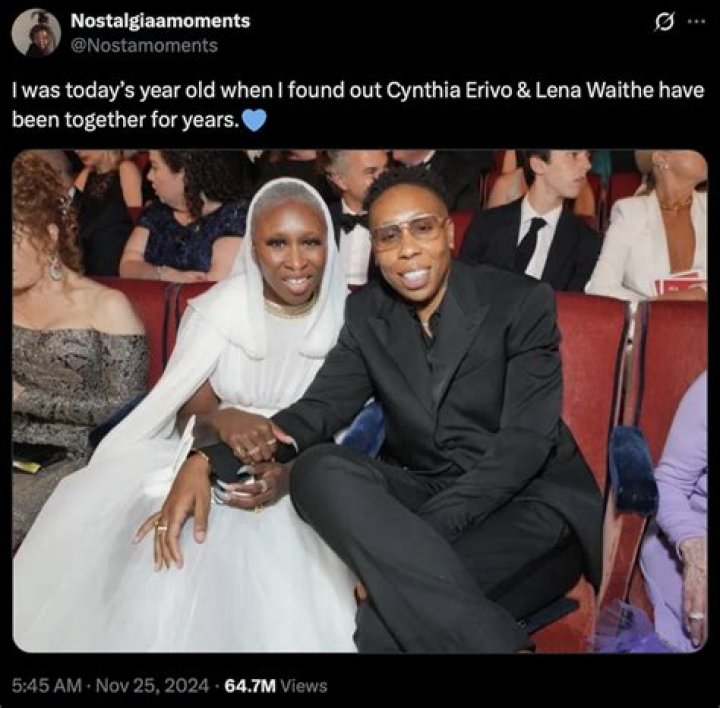 Is Cynthia Erivo Dating? Who is Cynthia Erivo Dating? Who is Lena Waithe?