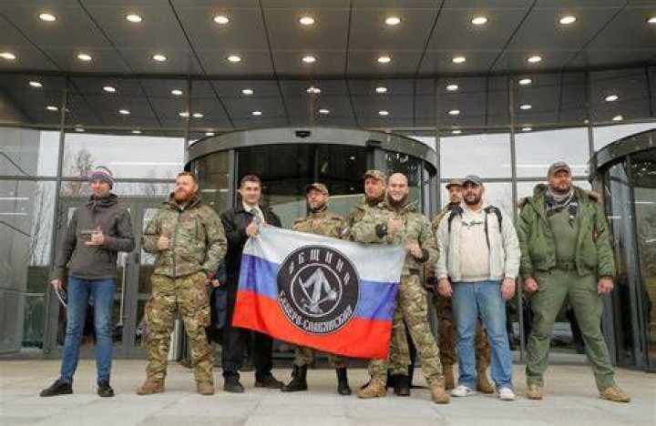 
Russian Neo-Nazi Mob Leader Vladimir Zhoga Popularly Known For His Ruthless Torture Methods Shot In Ukraine 
