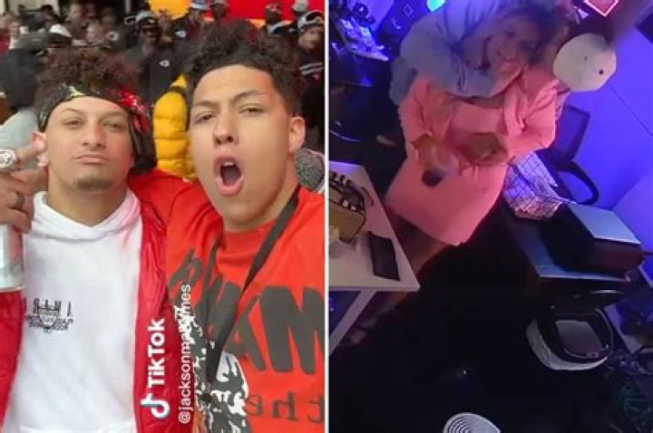 Was Jackson Mahomes intoxicated when he forcibly kissed Aspen Vaughn, owner of Aspens Restaurant and Lounge?