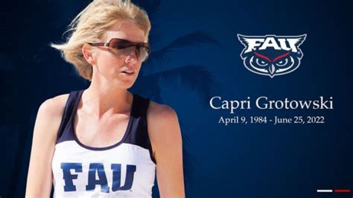 
What Happened To Capri Grotowski? FAU Volleyball Head Coach Passed Away! 