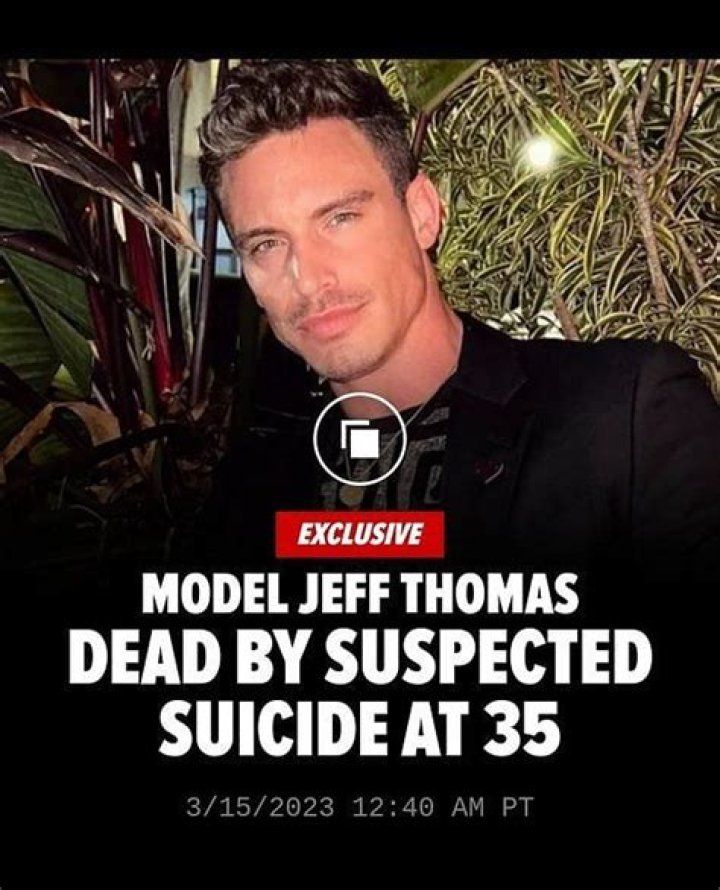 
Who was Jeff Thomas? Popular model dies aged 35 after fall from Miami apartment 